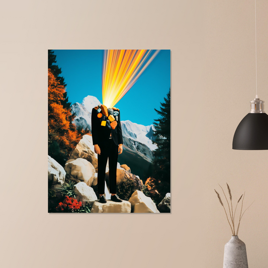 OVERFLOW - Conceptual Collage Wall Art
