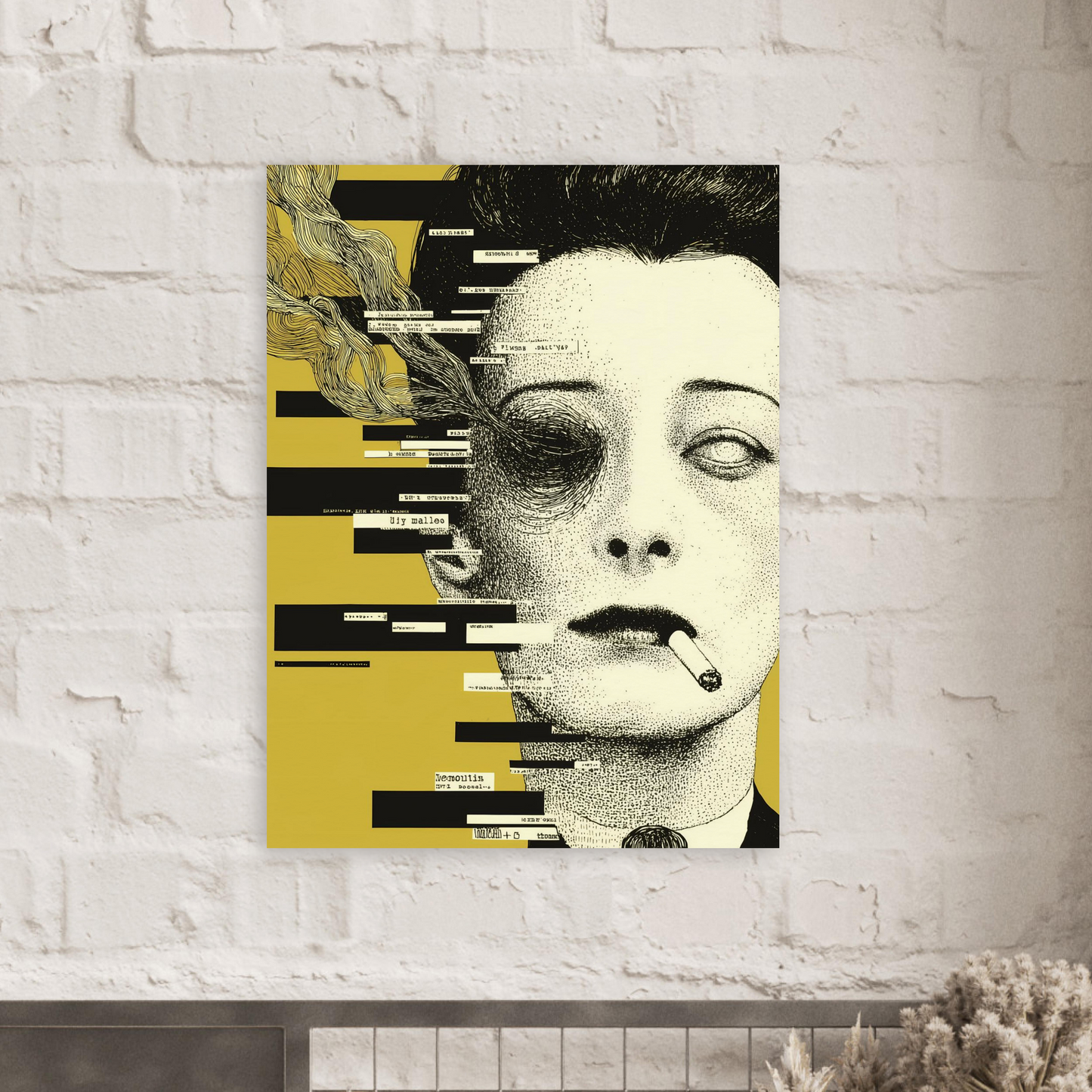 SIMONE DE BEAUVOIR PORTRAIT