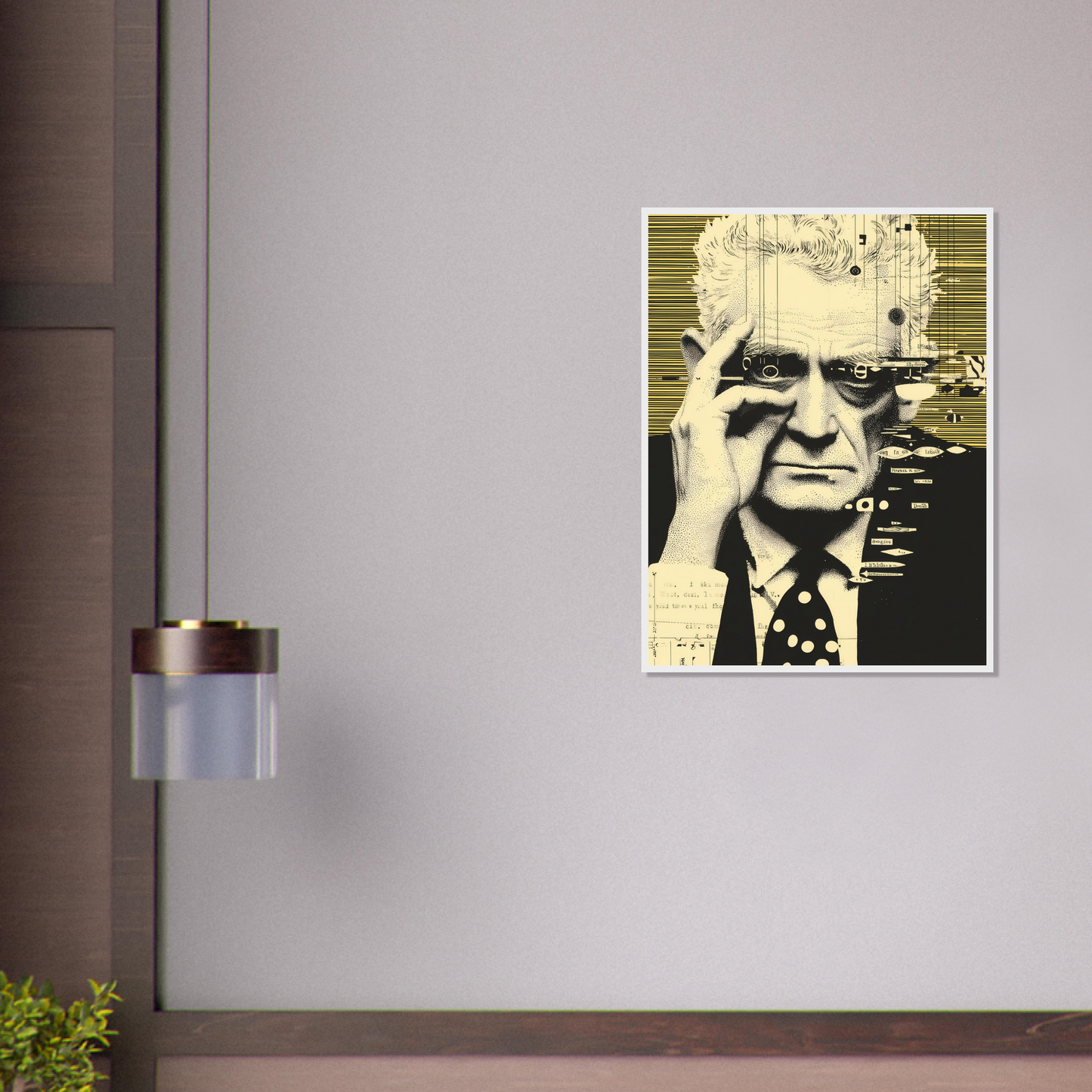 JACQUES DERRIDA PORTRAIT