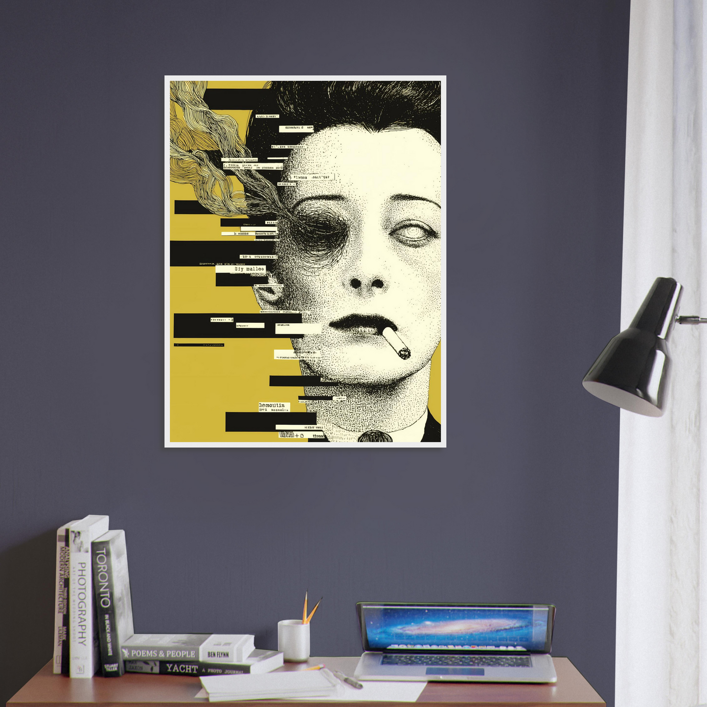 SIMONE DE BEAUVOIR PORTRAIT