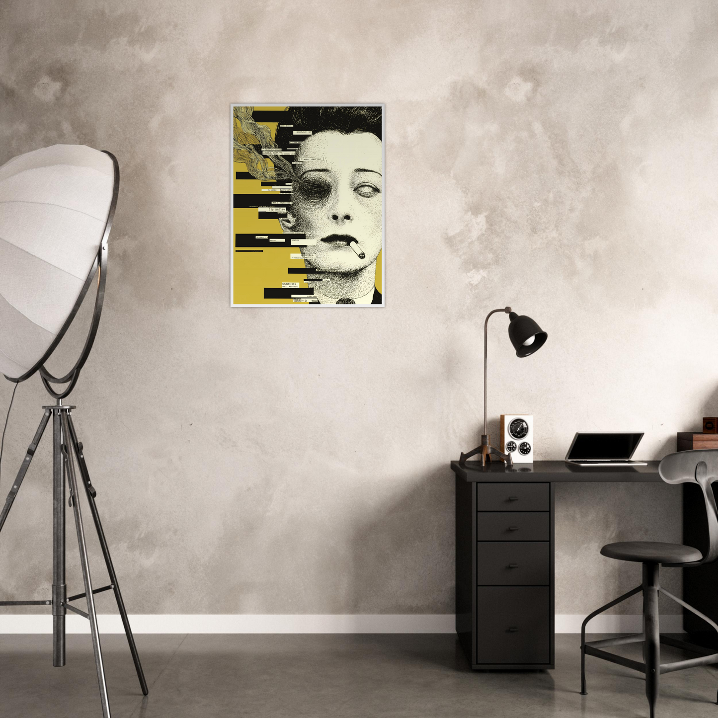 SIMONE DE BEAUVOIR PORTRAIT