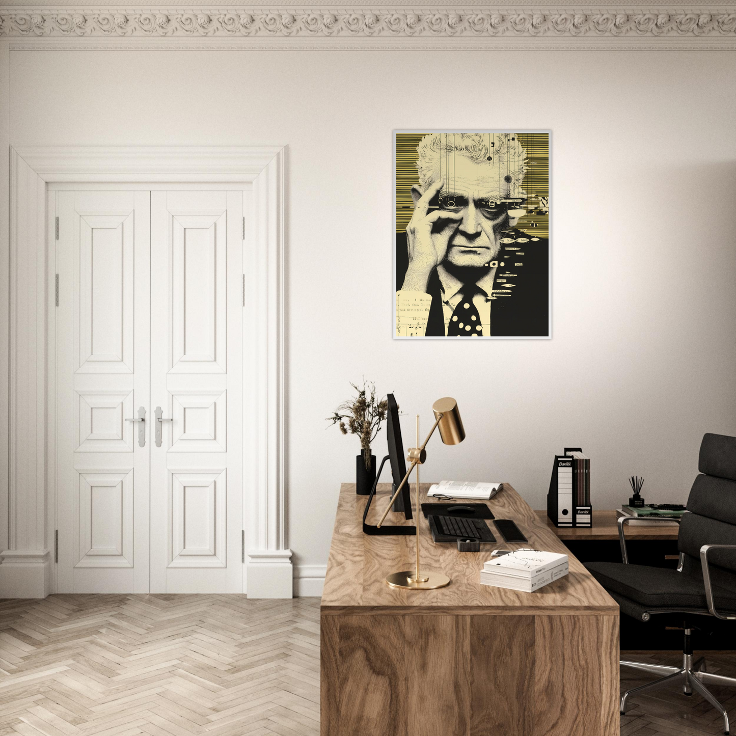 JACQUES DERRIDA PORTRAIT