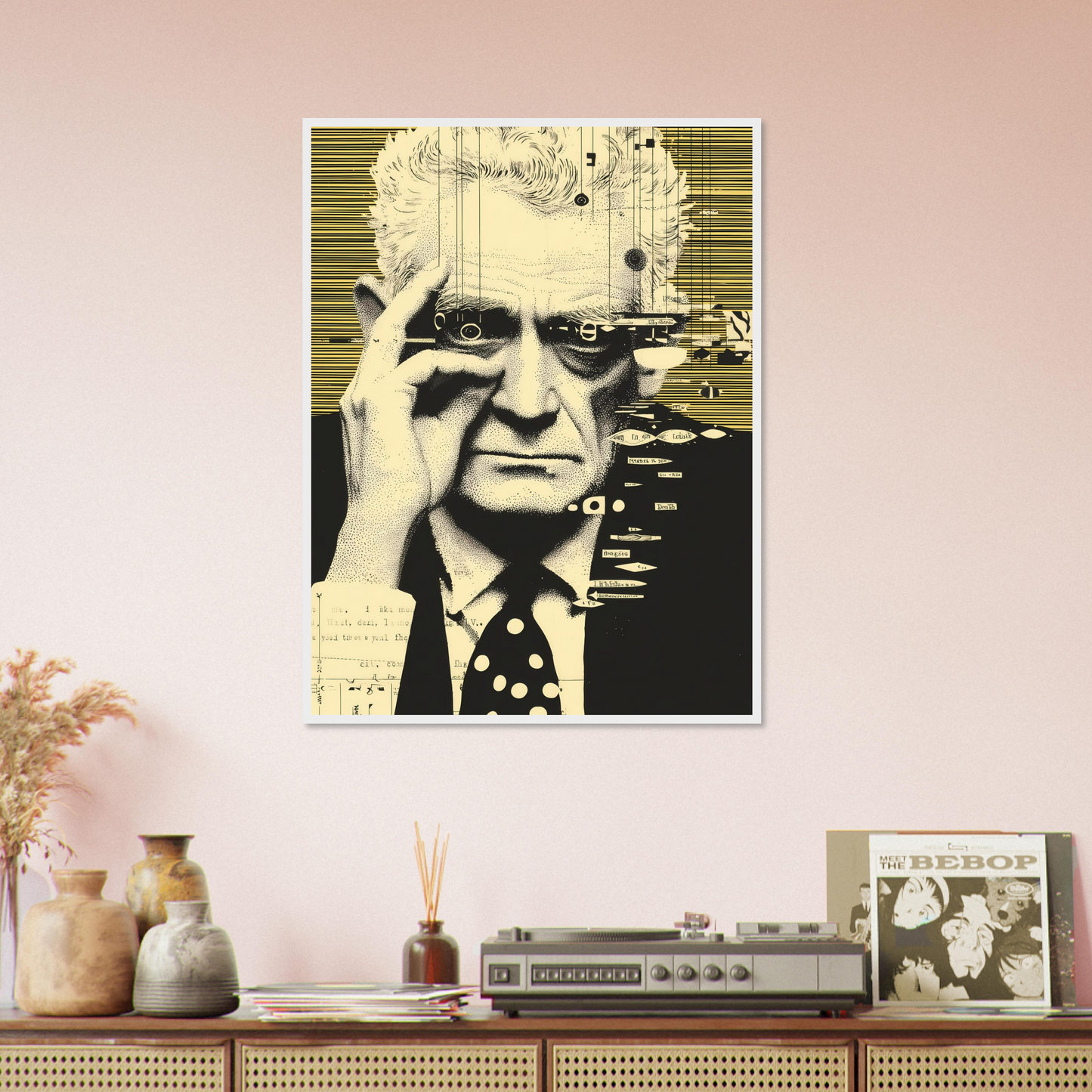 JACQUES DERRIDA PORTRAIT