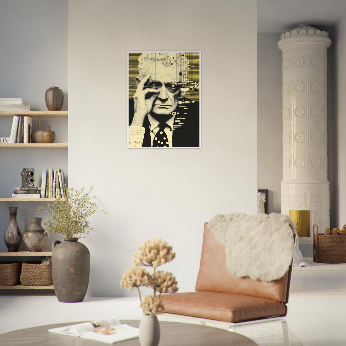 JACQUES DERRIDA PORTRAIT